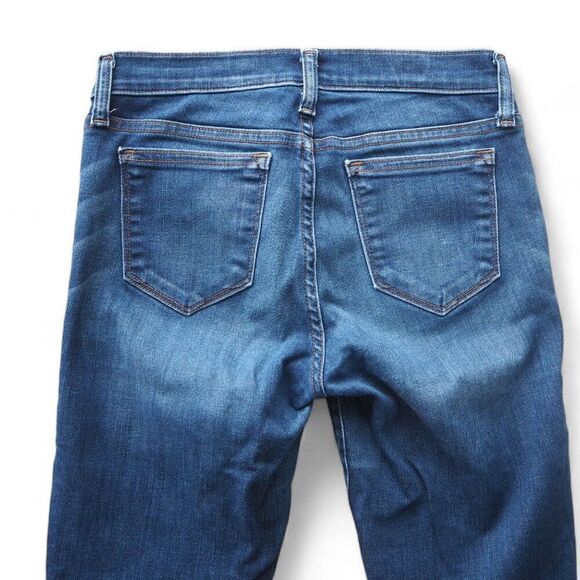 J. Crew Toothpick Skinny Jeans Medium Wash Blue Women's 26 - Picture 7 of 11